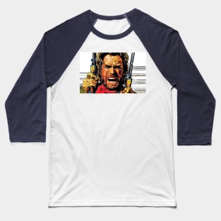 Clint Eastwood Being A Badass Baseball T-Shirt
